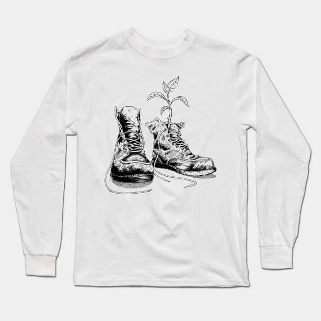 shoes Long Sleeve T-Shirt by rudoi